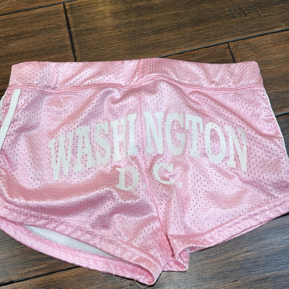 Pink Washington DC Jersey Shorts